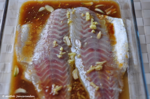 Teriyaki Soslu Levrek 3