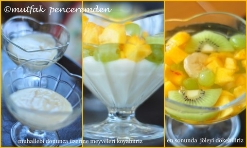 Meyveli Jöle Tatlısı